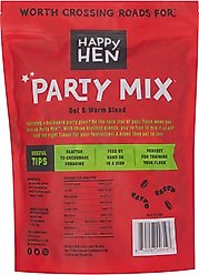 Happy Hen Treats Oat & Mealworm Party Mix Poultry Treats, 2-lb bag slide 2 of 5