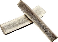 The Treat Shack 8 to 9-in Split Elk Antler Dog Treats, X-Large, 2 count