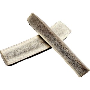 The Treat Shack 8 to 9-in Split Elk Antler Dog Treats, X-Large, 2 count