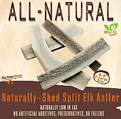 The Treat Shack 8 to 9-in Split Elk Antler Dog Treats, X-Large, 2 count slide 2 of 9