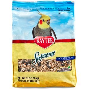 Kaytee Supreme Cockatiel Food, 3-lb bag