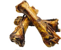 The Treat Shack 8-9-in Smoked Meaty Beef Shin Bones Dog Treat, 3 count