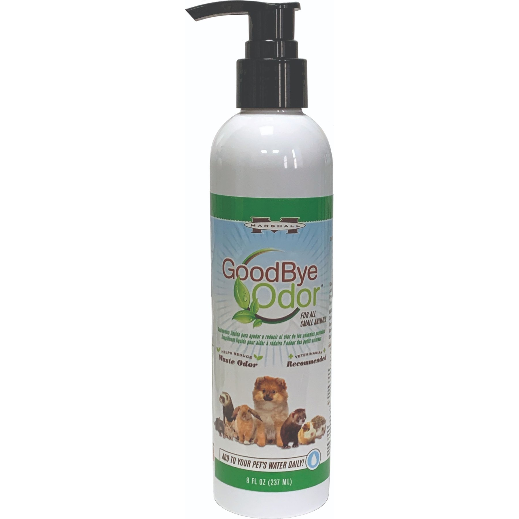 Marshall Goodbye Body & Waste Odor Small Animal Supplement
