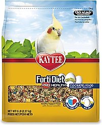 Kaytee Egg-Cite! Forti-Diet Pro Health Cockatiel Food, 5-lb bag