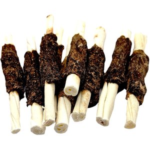 The Treat Shack Retriever Rolls 7 to 8-in Chicken Flavor Rawhide Dog Chew Treats