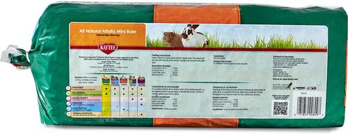 Show full view: Kaytee Alfalfa Mini Bale Small Animal Treat, 24-oz bag slide 2 of 7