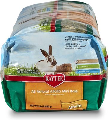 Show full view: Kaytee Alfalfa Mini Bale Small Animal Treat, 24-oz bag slide 4 of 7
