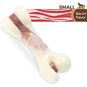 Tikaton Bacon Flavored Dog Chew Toy, Small