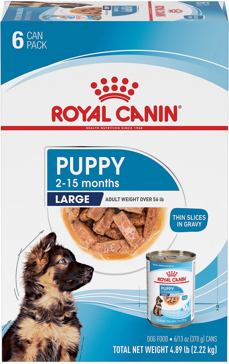 Amount of puppy outlet food by weight