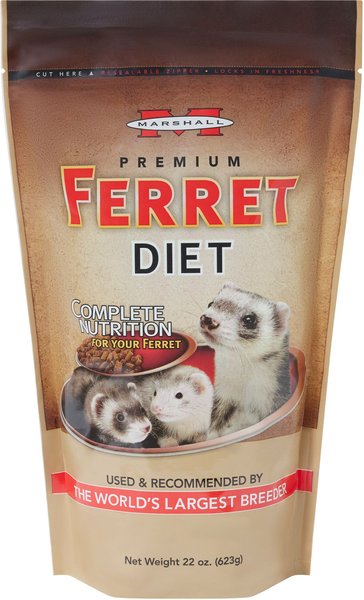 MARSHALL Premium Ferret Food, 22-oz bag - Chewy.com