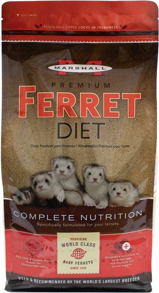 MARSHALL Premium Ferret Food 4 lb bag Chewy