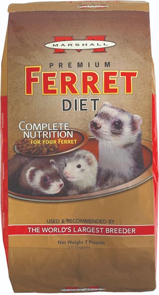Marshall Premium Ferret Food, 7-lb bag slide 1 of 3