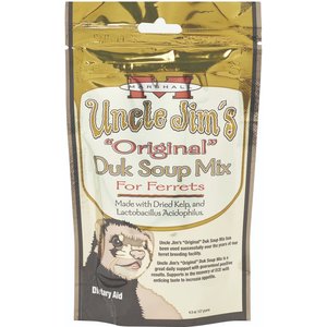 Marshall Uncle Jim's Original Duk Soup Mix Food Supplement & Dietary Aid for Ferrets, 4.5-oz bag