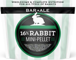 Bar ALE 16% Protein Mini-Pellet Rabbit Food, 10-lb bag