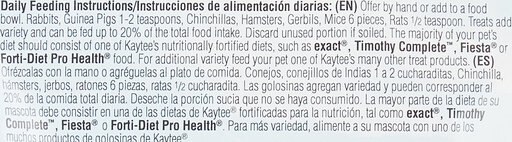 Kaytee Fiesta Healthy Toppings Papaya Small Animal Treats, 2.5-oz bag