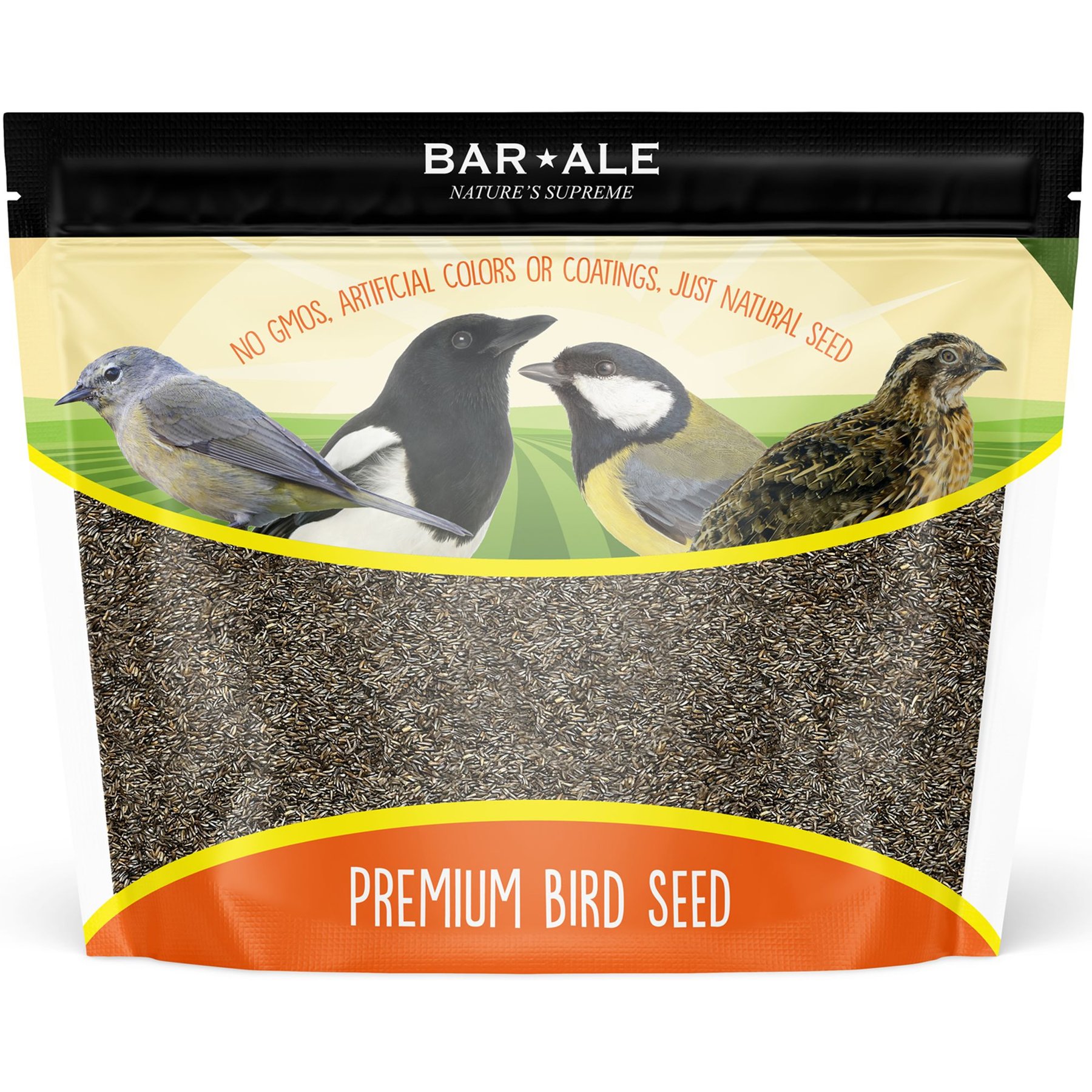 Bar ALE Non-GMO Nyjer Thistle Wild Bird Food, 10-lb bag