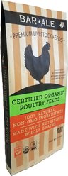 Bar ALE Organic 18% Protein Hi-Energy Layer Crumble Chicken Feed, 40-lb bag