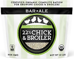 Bar ALE Organic 22% Protein Chick & Broiler Feed, 10-lb bag