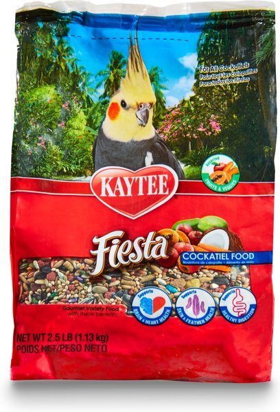 Kaytee fiesta parrot food 25 fashion lb