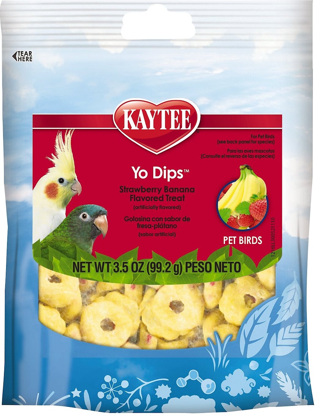 Kaytee Fiesta Tangerine Orange Flavored Yogurt Cup Small Animal Treats