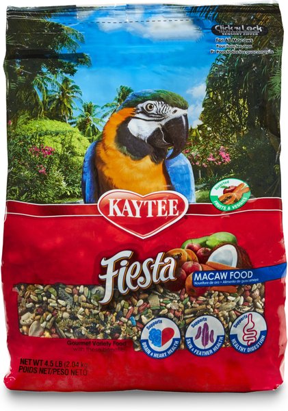 Kaytee Fiesta Variety Mix Macaw Food, 4.5-lb bag slide 1 of 8