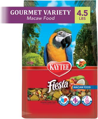 Show full view: Kaytee Fiesta Variety Mix Macaw Food, 4.5-lb bag slide 2 of 13