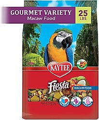 Kaytee Fiesta Variety Mix Macaw Food, 25-lb bag slide 1 of 5