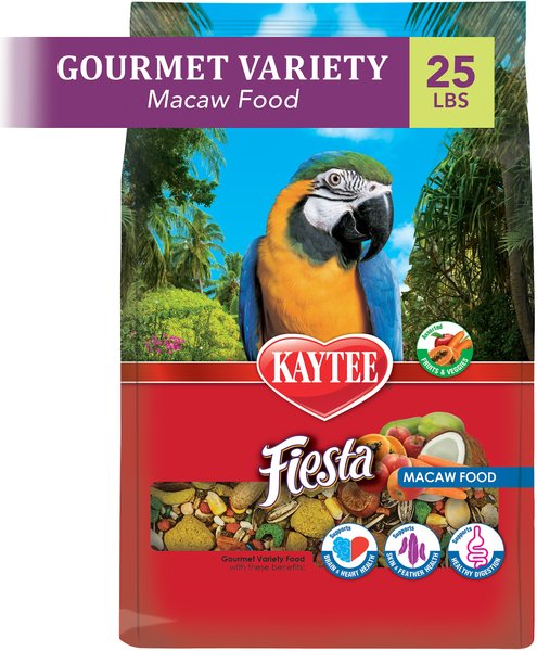 Kaytee Fiesta Variety Mix Macaw Food, 25-lb bag slide 1 of 5