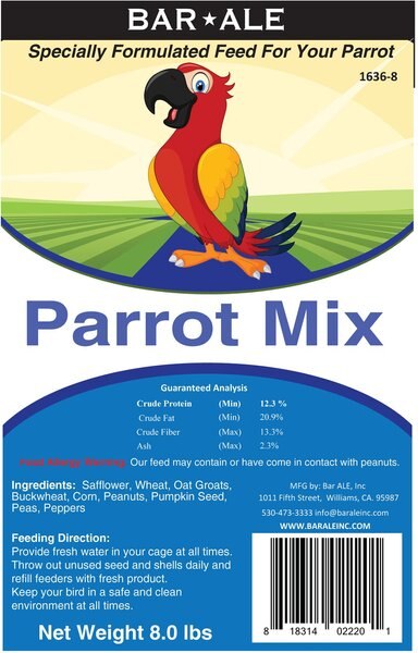 Premium shop parrot food