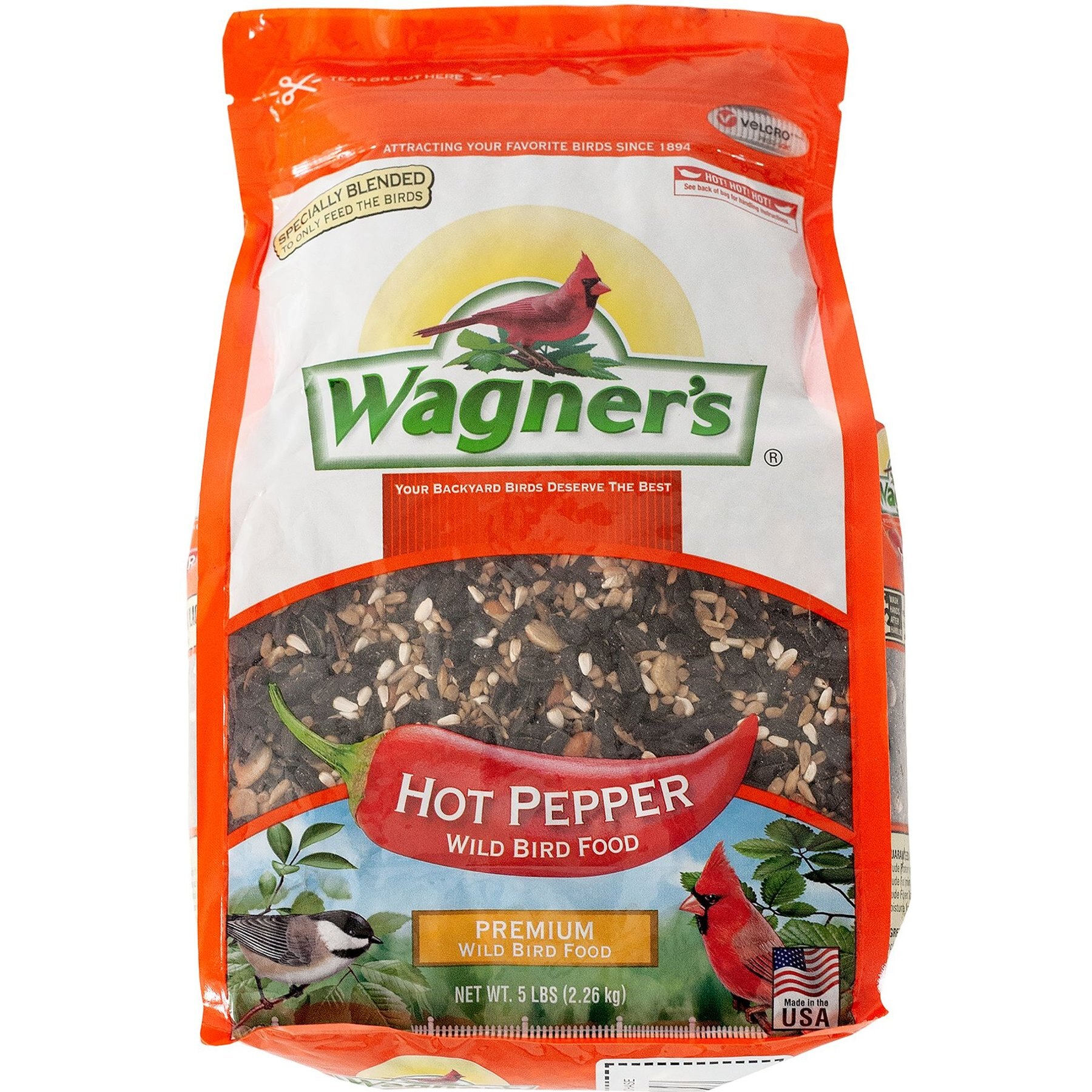 Discontinued WAGNER'S Hot Pepper Bird Food, 5lb bag