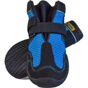 Muttluks Mud Monsters All Terrain Rugged Summer Dog Boots, 2 count, Blue, 9