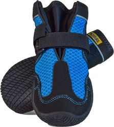 Muttluks Mud Monsters All Terrain Rugged Summer Dog Boots, 2 count, Blue, 10