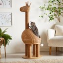 Frisco Giraffe 51" Wicker Cat Tree & Condo