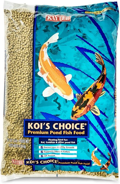 Kaytee Koi's Choice Premium Fish Food, 10-lb bag slide 1 of 11