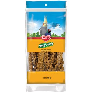 Kaytee Natural Spray Millet Bird Treats, 12 count