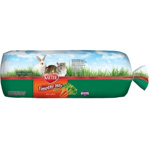 Kaytee Timothy Hay Plus Carrots Small Animal Treat, 24-oz bag