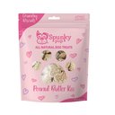 Spunky Pup Valentines Biscuits Peanut Butter Dog Treat, 10-oz bag