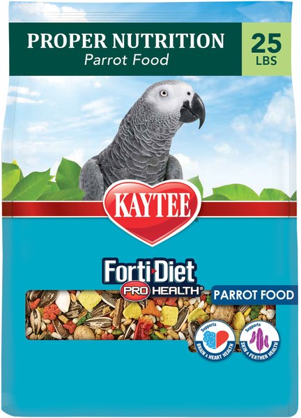 Kaytee Forti-Diet Pro Health Parrot Food, 25-lb bag slide 1 of 9