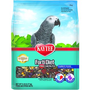 Kaytee Forti-Diet Pro Health Parrot Food, 5-lb bag