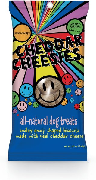 PETKNOWLEDGY BY SPUNKY PUP Snack Pack Cheddar Cheese Dog Treat, 2.5-oz ...