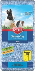 Kaytee Clean & Cozy Small Animal Bedding, Blue, 24.6-L