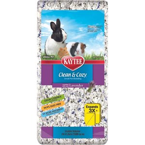 Kaytee Clean & Cozy Scented Small Animal Bedding, Lavender, 24.6-L