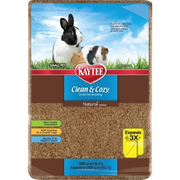 KAYTEE Clean & Cozy Small Animal Bedding, 49.2L