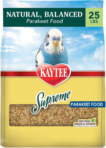 Kaytee Supreme Parakeet Food, 25-lb bag slide 1 of 10