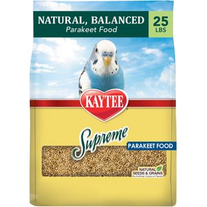 Kaytee Supreme Parakeet Food, 25-lb bag