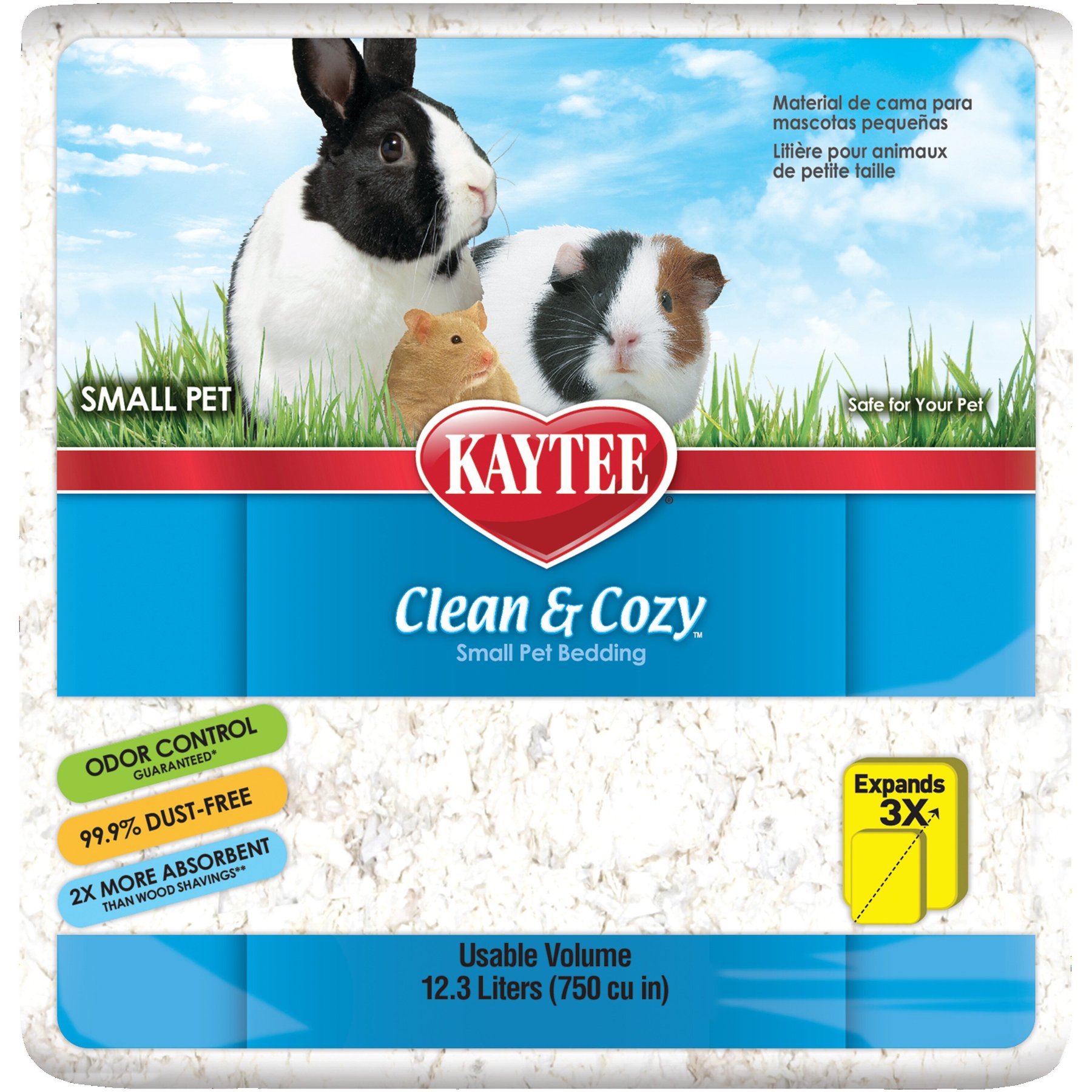 KAYTEE Clean Cozy Small Animal Bedding 85 L bundle of 2 Chewy