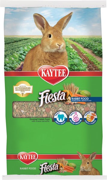 Kaytee Fiesta Gourmet Variety Diet Rabbit Food, 20-lb bag slide 1 of 13