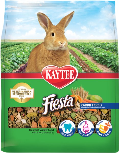 Kaytee Fiesta Gourmet Variety Diet Rabbit Food, 3.5-lb bag slide 1 of 12