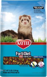 Kaytee Forti-Diet Pro Health Ferret Food, 3-lb bag