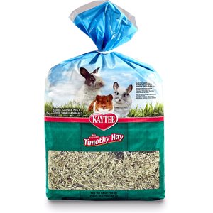 Kaytee Natural Timothy Hay Small Animal Food, 48-oz bag